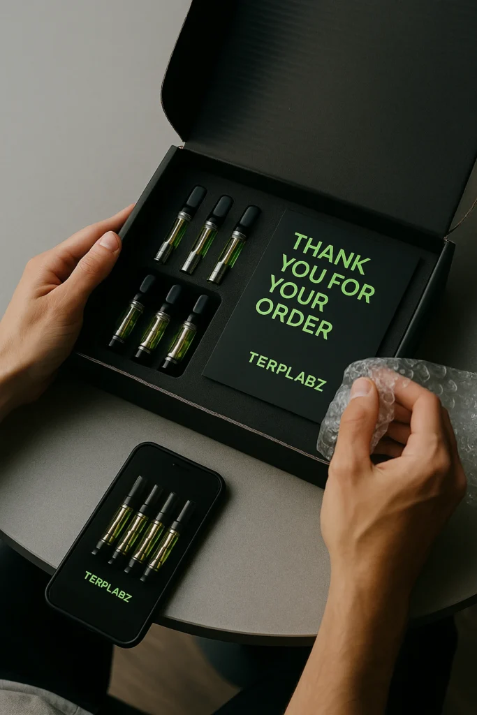Info 5 Unboxing TERPLABZ Vape Cartridge