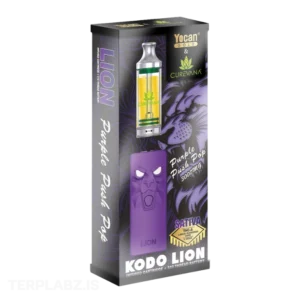 Pruple kit 1 Purple Push Pop Yocan Lion Kit | 3g | Sativa | Curevana