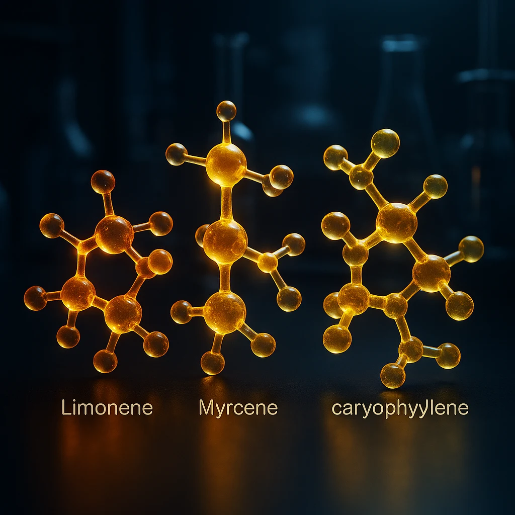Live Resin Terpenes: Everything You Need to Know 3 live resin terpenes on a molucular level